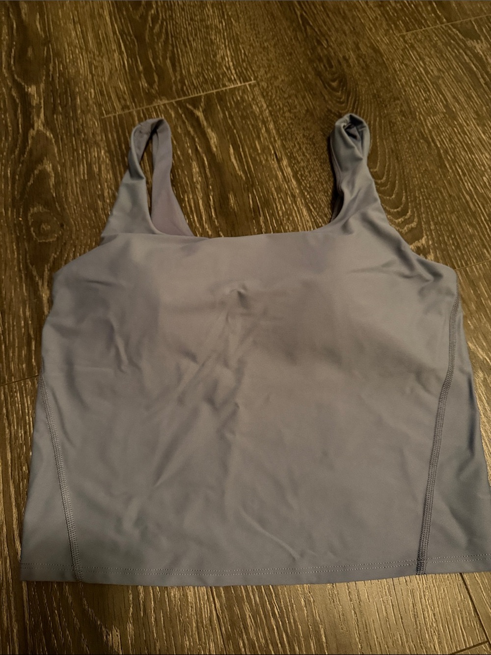 Xersion Light Blue Scoop Neck Sports Bra Tank